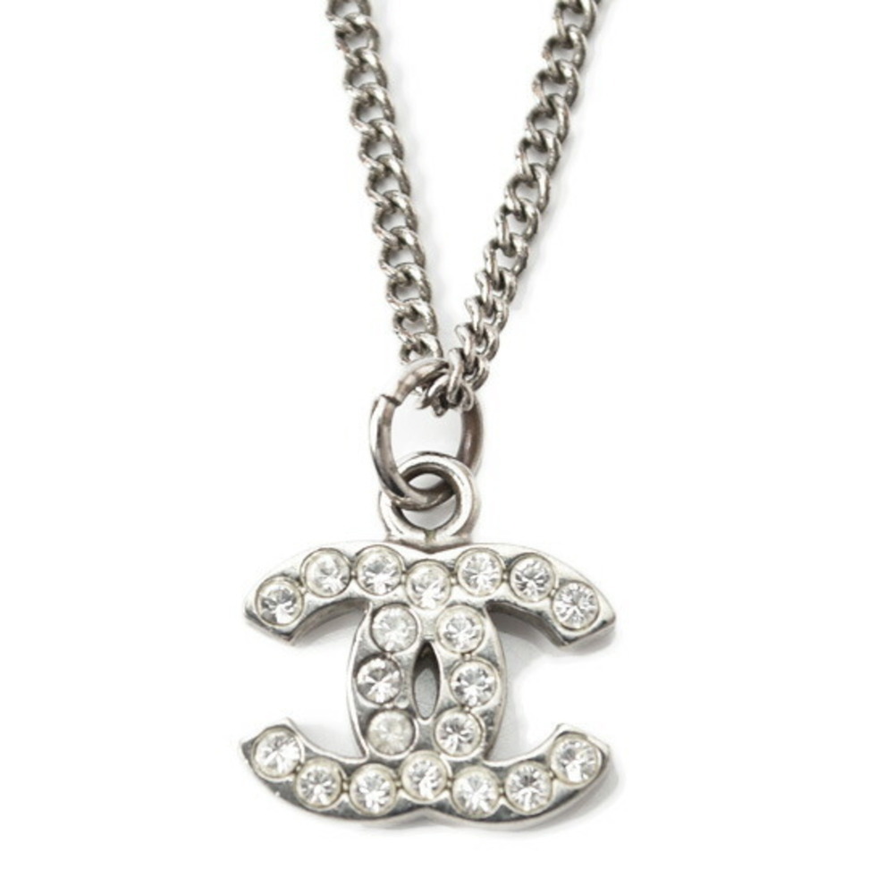 CHANEL Authentic White Logo Necklace - Picture 1 of 7